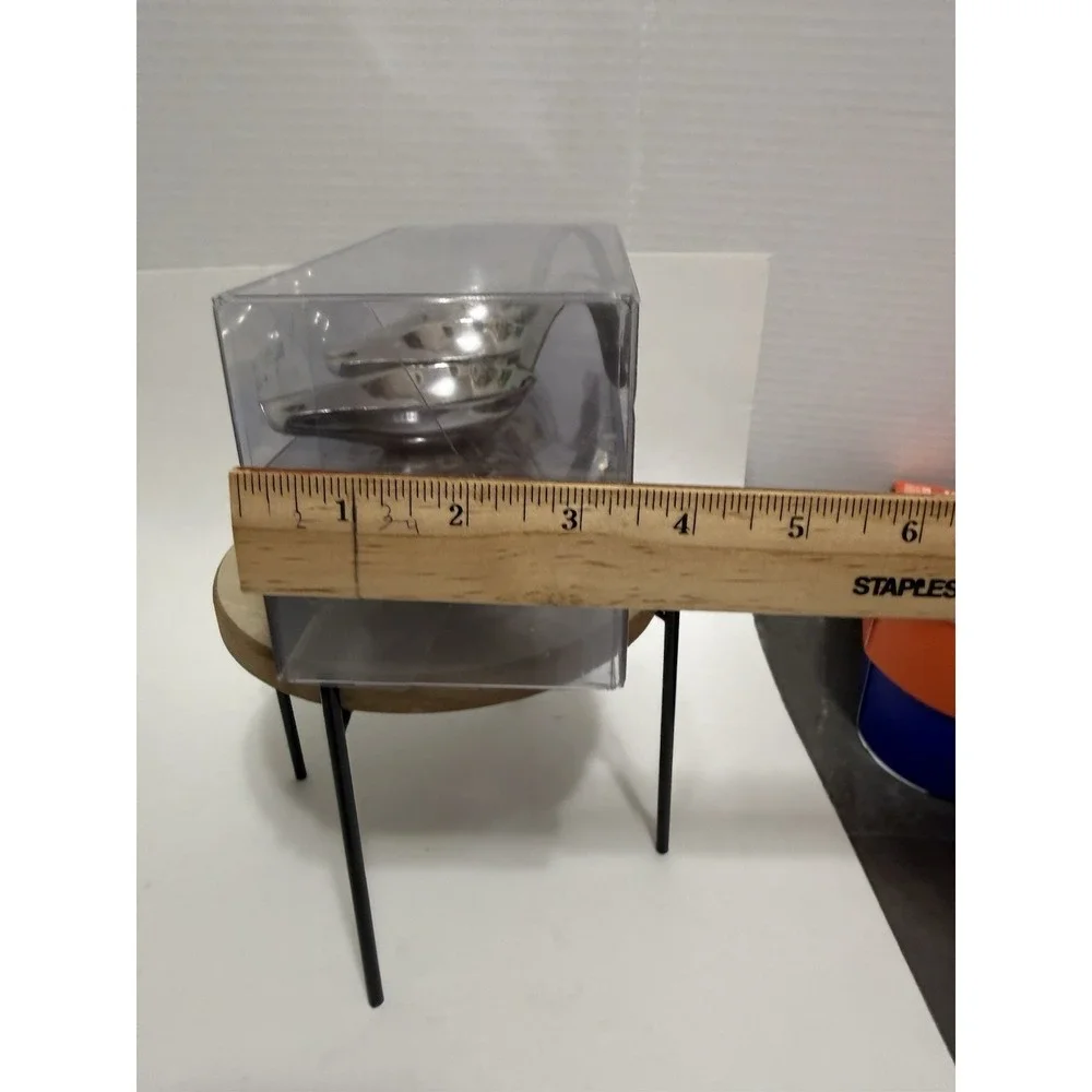 Vintage-Style Miniature Sauce Boats - Set of 6 - Stainless Steel Culinary